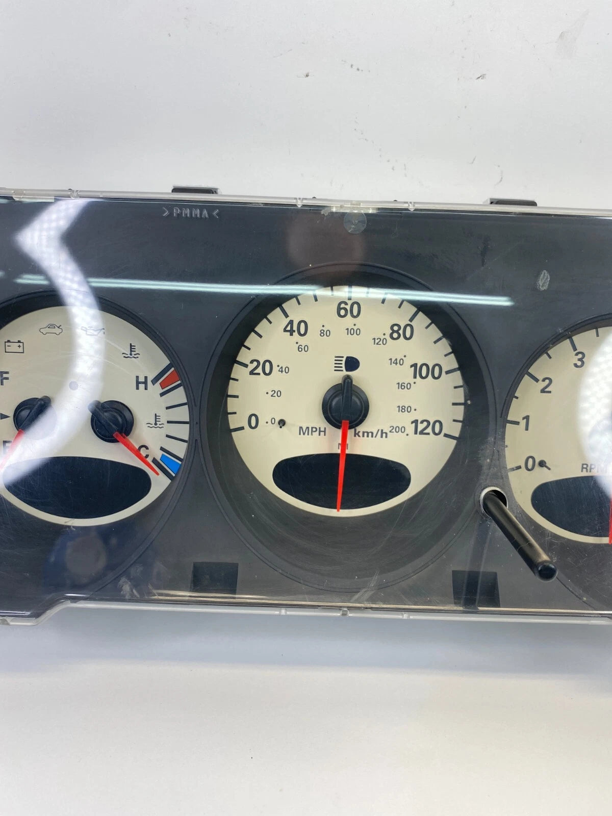 2002 CHRYSLER PT CRUISER AT DASH INSTRUMENT CLUSTER SPEEDOMETER 04671803AC OEM