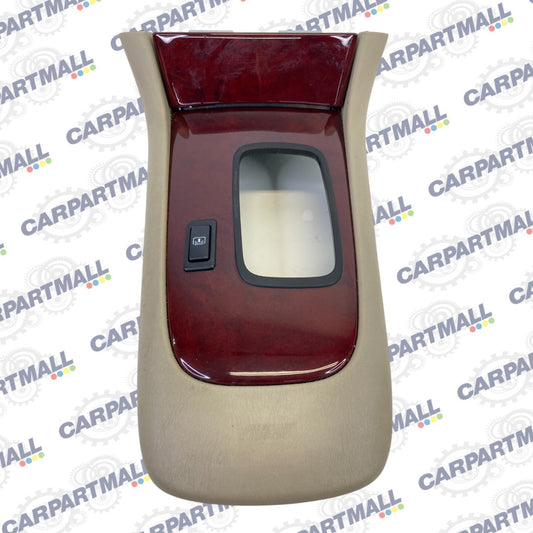 2002 2003 Lexus ES300 Center Console Shifter Shift Bezel Trim Wood W /Ashtray