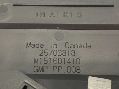 03-07 CADILLAC CTS 04-06 SRX LEFT DASH AC AIR VENT DUCT GRILL OUTER 25703818 OEM