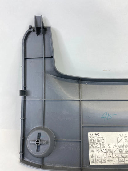 2001-2005 HONDA CIVIC LEFT LOWER INTERIOR FUSE ACCESS PANEL COVER 77301S5AA000
