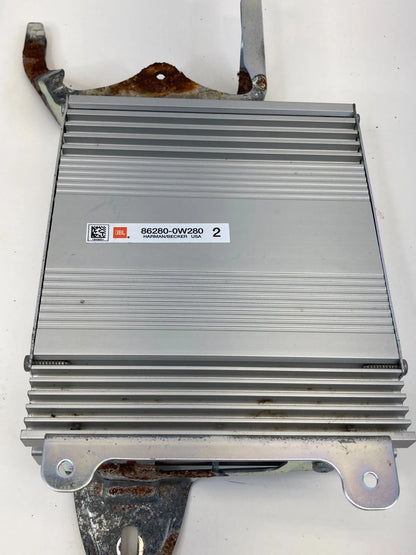 08 09 10 TOYOTA HIGHLANDER RADIO AUDIO AMPLIFIER HARMAN/BECKER 86280-0W280 OEM