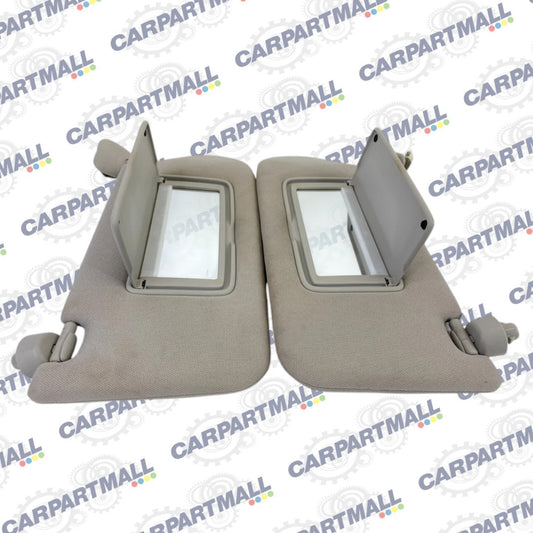 2013-2017 Nissan Altima Left & Right Driver & Passenger Sunvisor Sun Visor Set