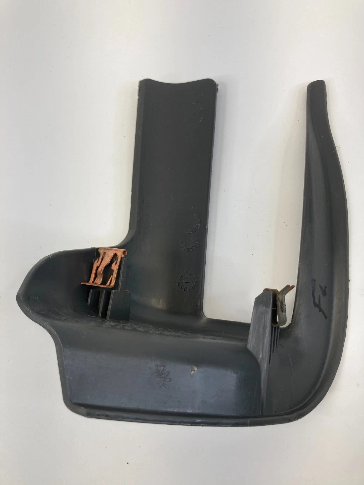 06-12 FORD FUSION FRONT LEFT DRIVER SEAT TRACK LOWER COVER TRIM 6E53-54130A03-AA
