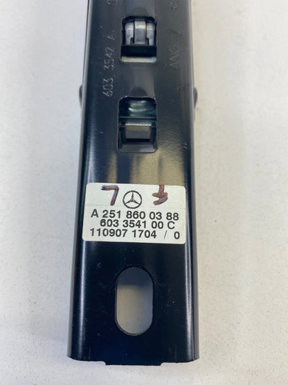 2006-2012 MERCEDES-BENZ R350 FRONT LEFT SEAT BELT HEIGHT ADJUSTER A2518600388