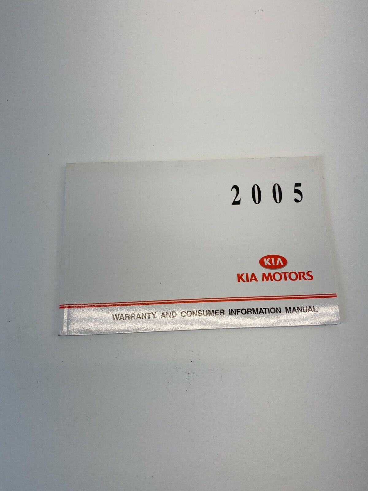 2005 Kia Amanti 3.5L V6 A/T Sedan Owner's Manual Warranty Guide Book w/ Case OEM