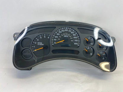 2003-2006 CHEVROLET TAHOE DASH SPEEDOMETER CLUSTER GAUGES 276K MILES 15182146