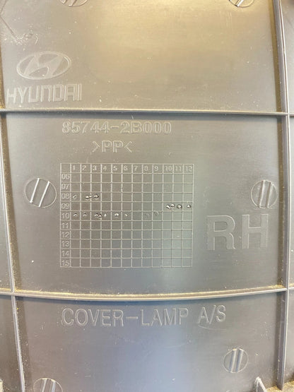 2010-2012 Hyundai Santa Fe Rear Right Pass Side Lamp Cover Panel Trim 85744-2B00