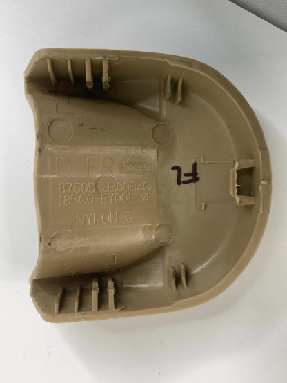 2009-2014 NISSAN MAXIMA FRONT LEFT SEAT TRACK END COVER TRIM BEZEL 87505-JB00B