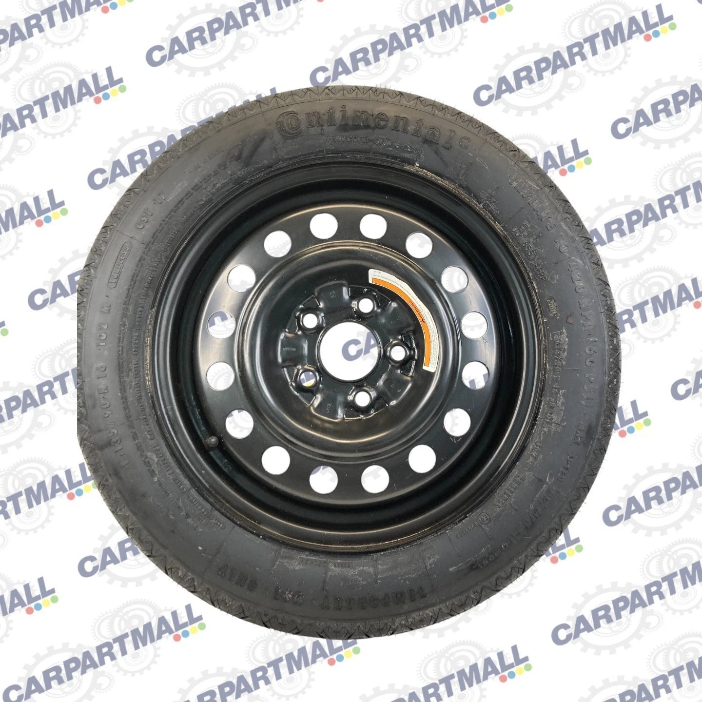 07-12 NISSAN ALTIMA SEDAN SPARE TIRE WHEEL RIM COMPACT DONUT 135/90R16 16" OEM