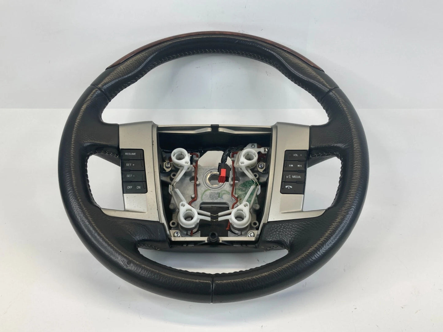 2009-2012 FORD FLEX STEERING WHEEL ASSY W/ CRUISE CONTROL PHONE SWITCH OEM