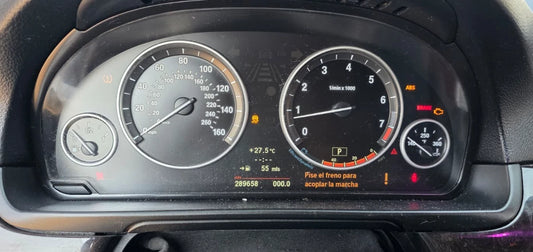 2012 2013 BMW 528I INSTRUMENT GAUGE CLUSTER SPEEDOMETER 289K M OEM 9291412-01