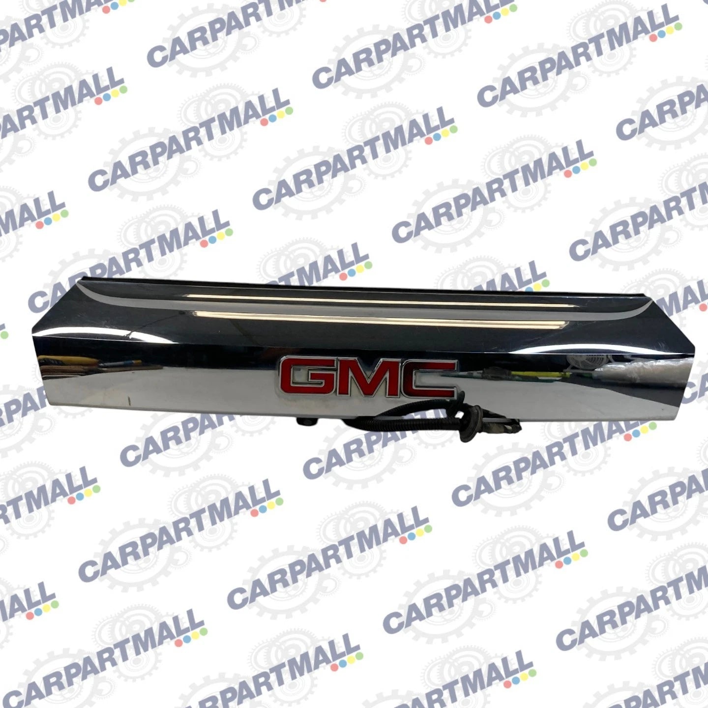 2010-2015 GMC TERRAIN TRUNK LID GARNISH LICENSE PLATE MOLDING BEZEL W/ CAMERA