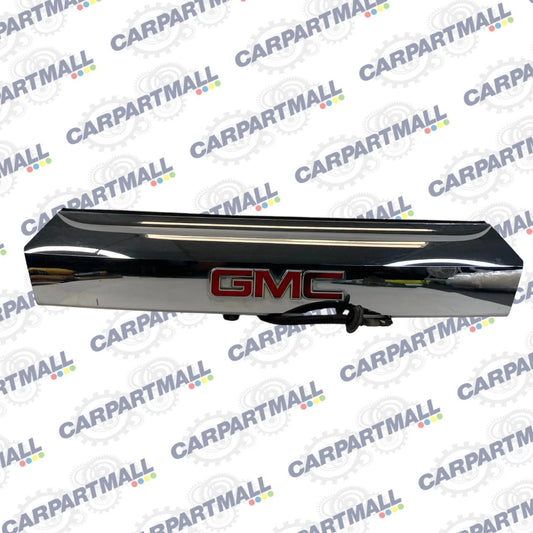 2010-2015 GMC TERRAIN TRUNK LID GARNISH LICENSE PLATE MOLDING BEZEL W/ CAMERA