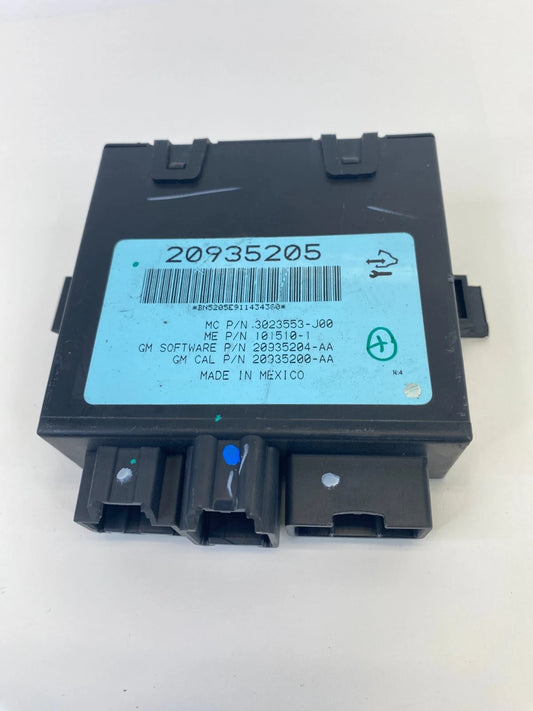 2009-2017 BUICK ENCLAVE POWER LIFTGATE TRUNK CONTROL MODULE OEM 20935205