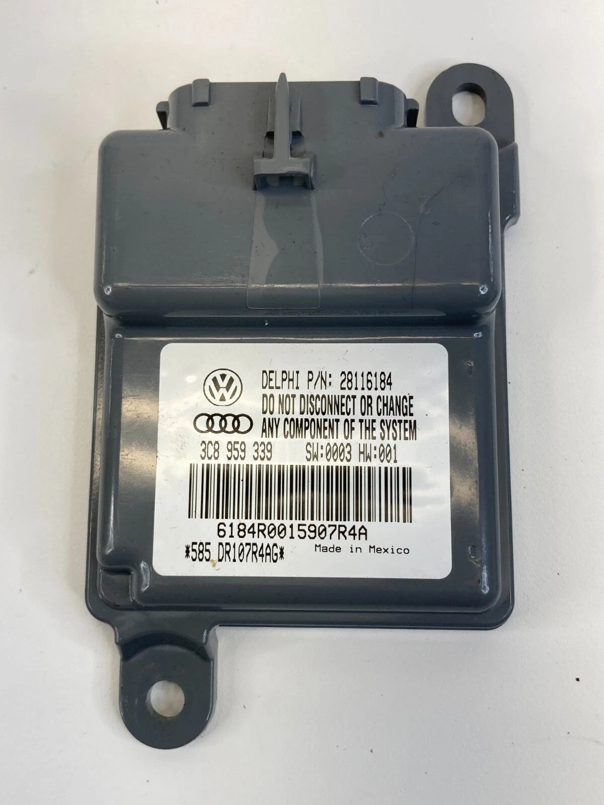 2009-2017 VOLKSWAGEN CC FRONT RIGHT SIDE SEAT OCCUPANT SENSOR MODULE 3C8-959-339