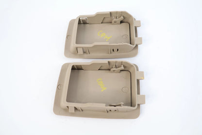 2011-2023 CHRYSLER 300 REAR SEAT CHILD ANCHOR RESTRAIN COVER CAP TRIM SET OF 2