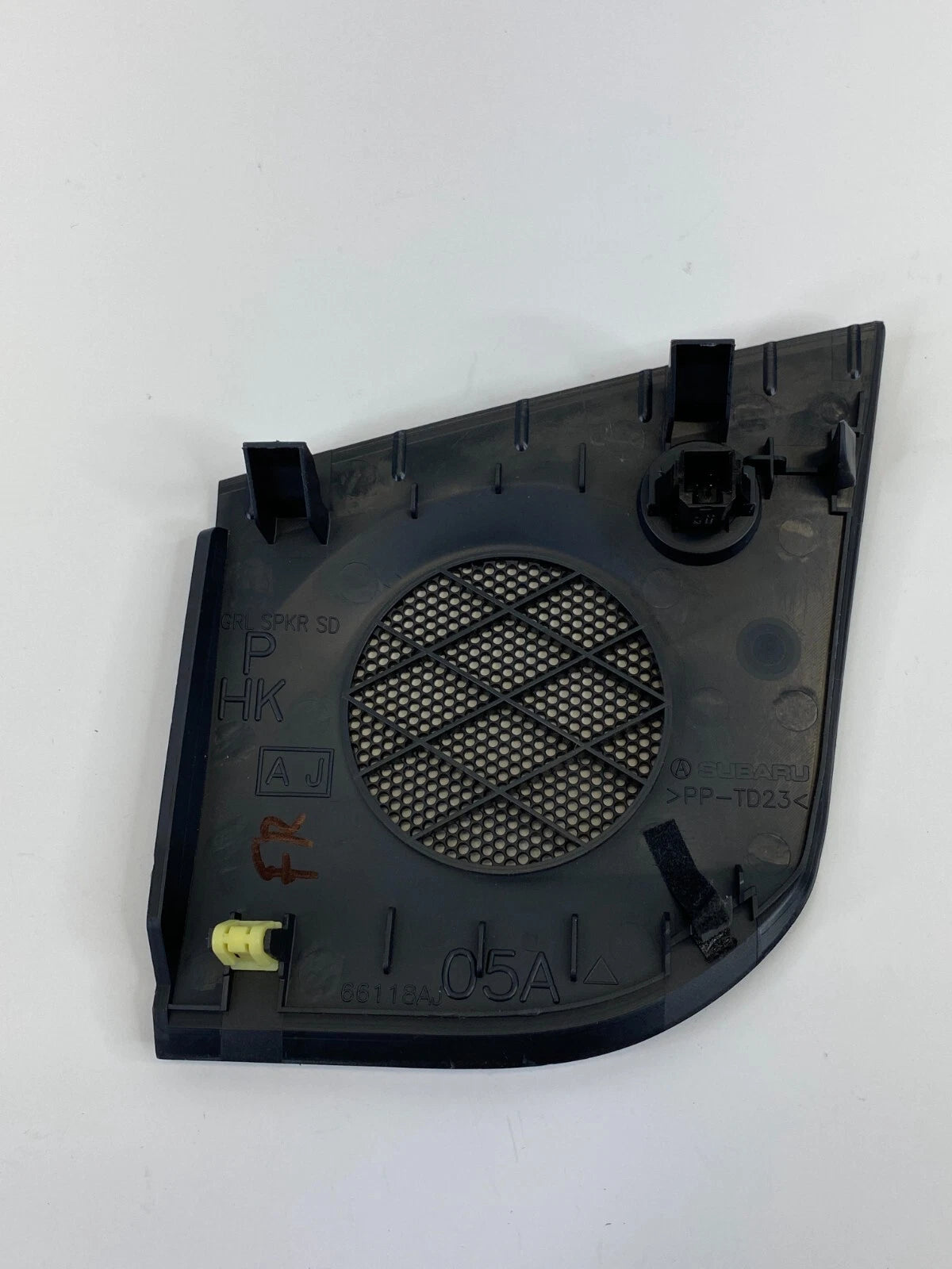 2010-2014 SUBARU LEGACY DASH PASSENGER RIGHT SPEAKER COVER TRIM 66118AJ05A