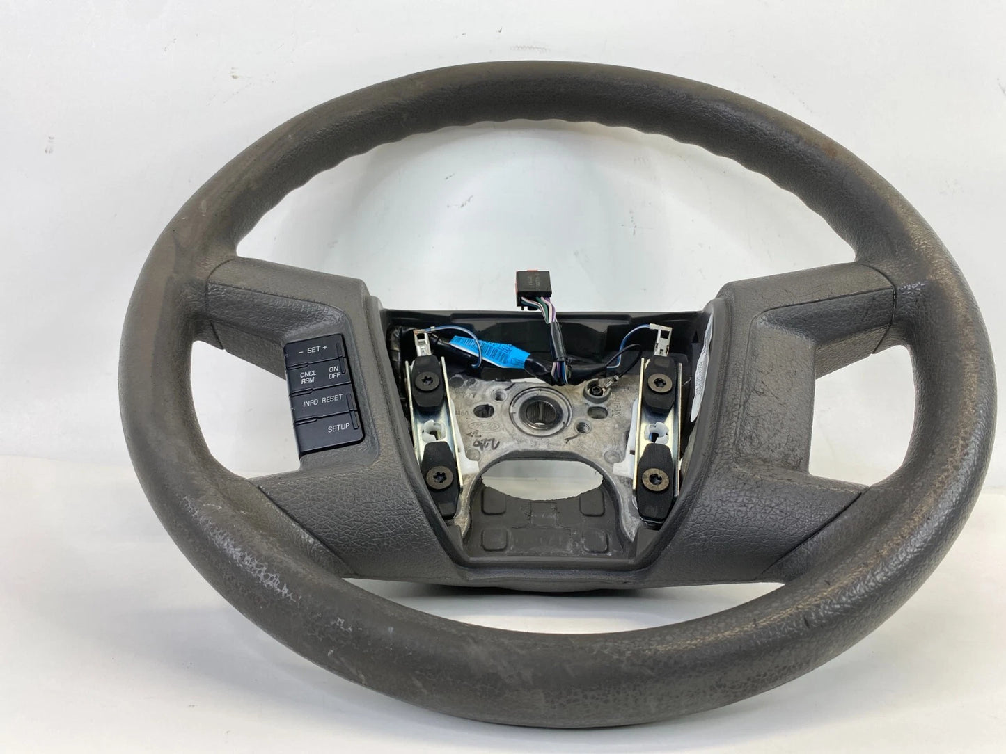 2010-2012 FORD FUSION DRIVER LEFT STEERING WHEEL W/ CRUISE CONTROL SWITCH OEM