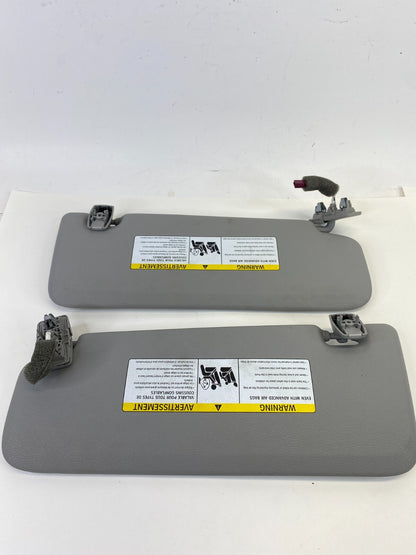 2011-2017 BMW X3 Front Left & Right Windshield Sun Visor Sunvisor Set Pair OEM