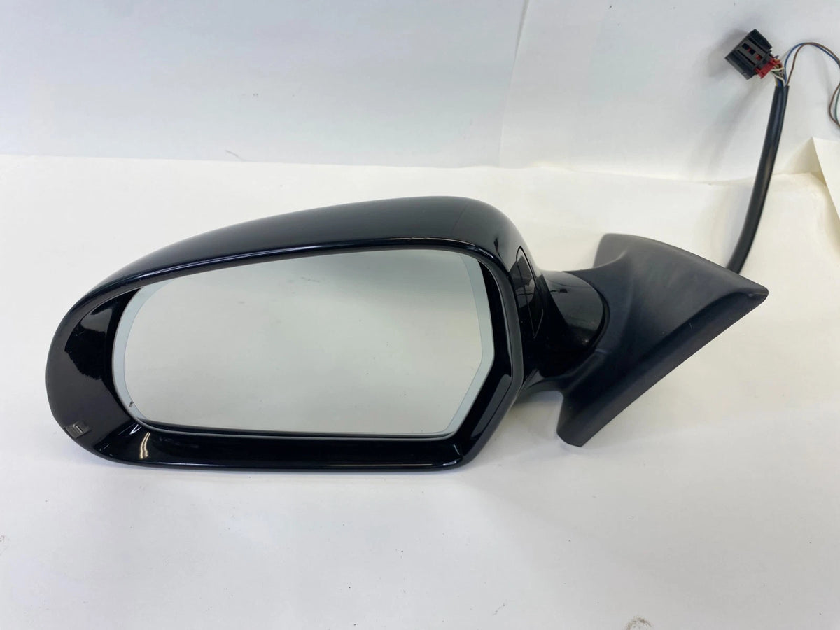 2008 2009 AUDI A5 QUATTRO LEFT DRIVER SIDE VIEW MIRROR AUTO DIM MEMORY & SIGNAL
