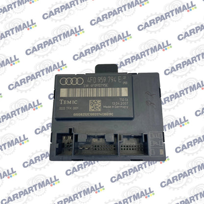 2006 2007 AUDI A6 A6 QUATTRO REAR RIGHT DOOR COMPUTER CONTROL MODULE 4F0-959-794