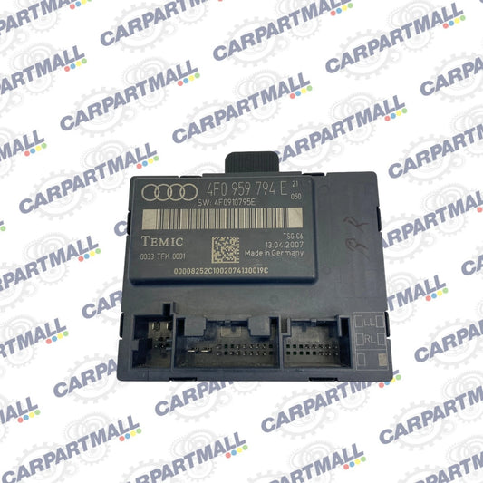 2006 2007 AUDI A6 A6 QUATTRO REAR RIGHT DOOR COMPUTER CONTROL MODULE 4F0-959-794