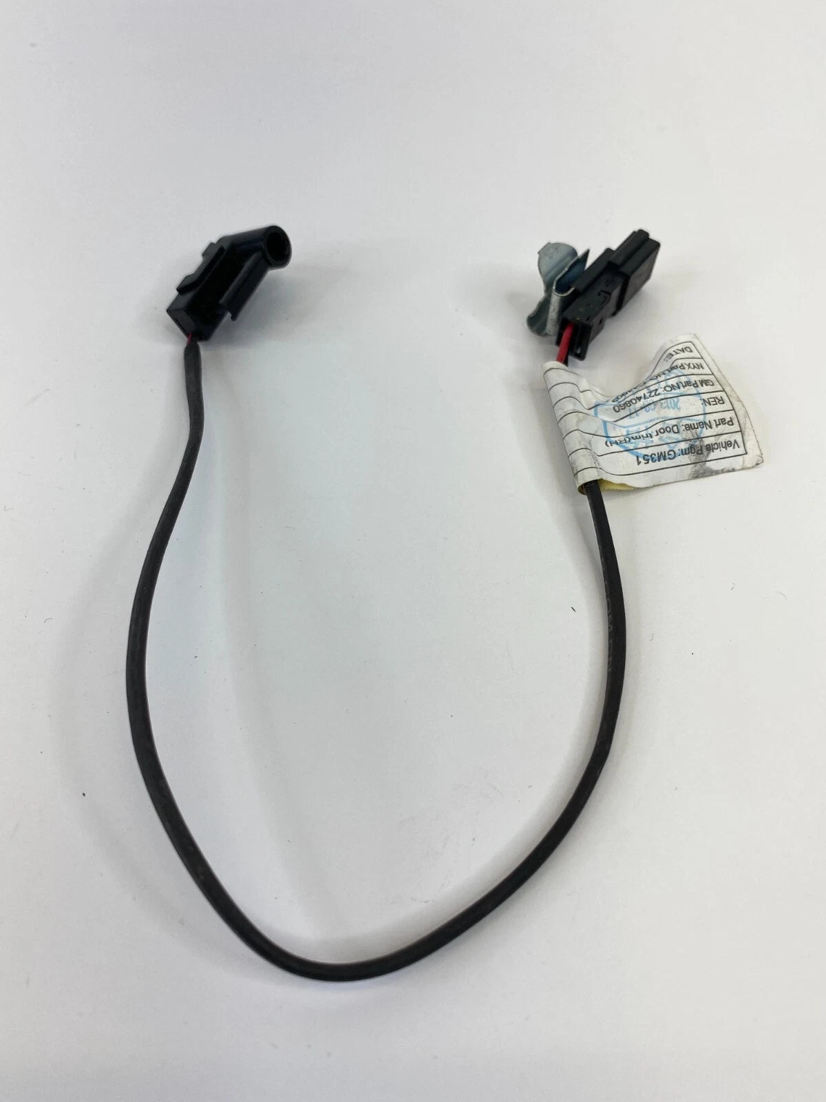 2013-2015 CHEVROLET MALIBU FRONT RIGHT DOOR LAMP WIRING HARNESS CABLE 22740860
