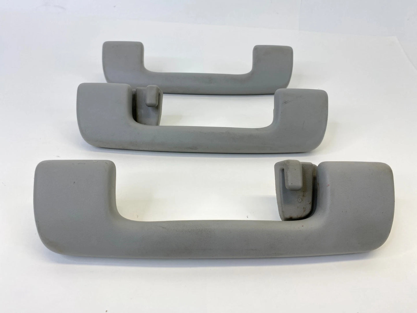 2010-2017 CHEVROLET EQUINOX LH RH INTERIOR ROOF GRAB HANDLES SET OF 3 GRAY OEM