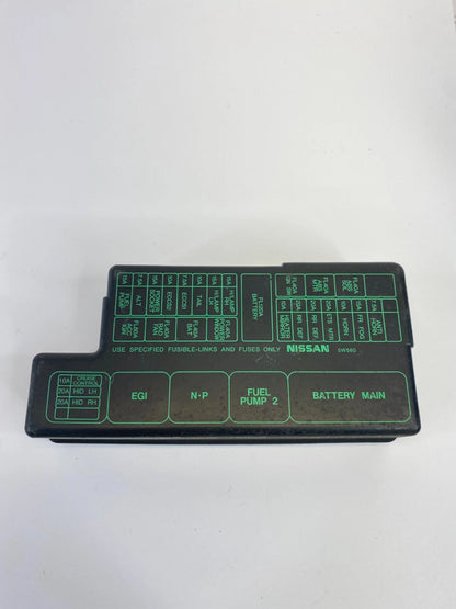 2002 NISSAN PATHFINDER 3.5L V6 UPPER FUSE BOX RELAY BOX COVER TRIM PANEL OEM