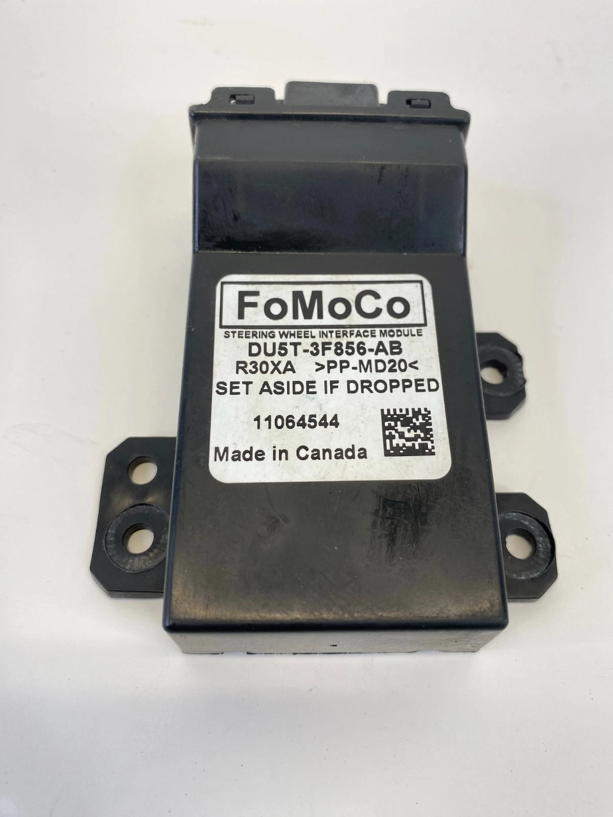 16-19 FORD INTERCEPTOR UTILITY HEATED STEERING WHEEL CONTROL MODULE DU5T3F856AB