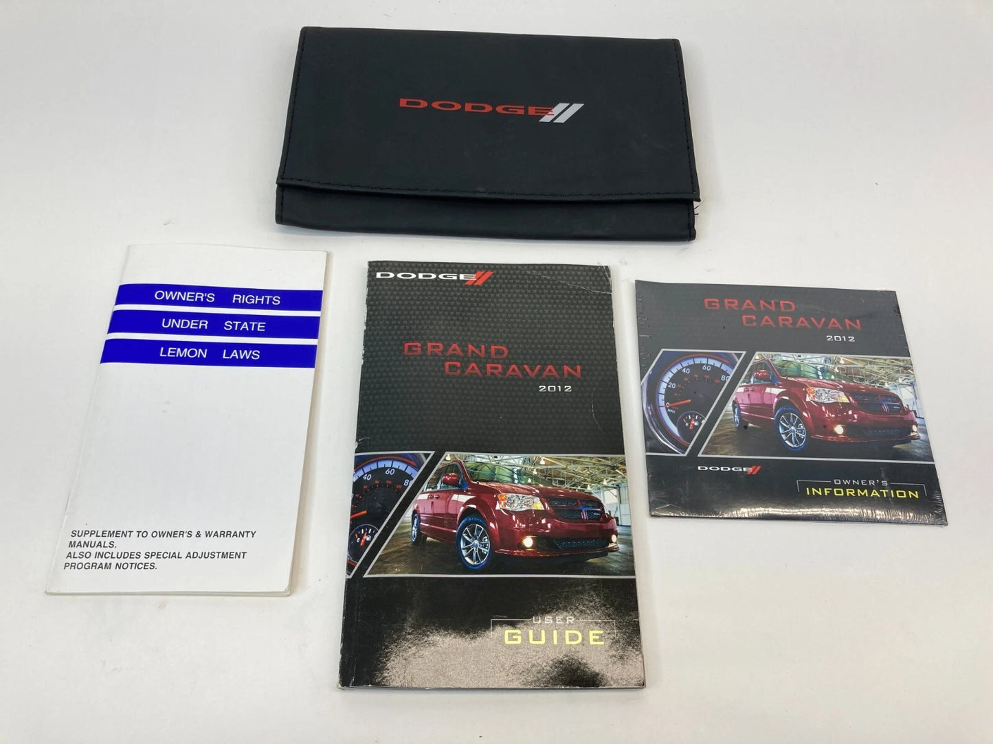 2012 12 RAM CARGO VAN C/V OWNER'S MANUAL INFORMATION CD W/ CASE OEM