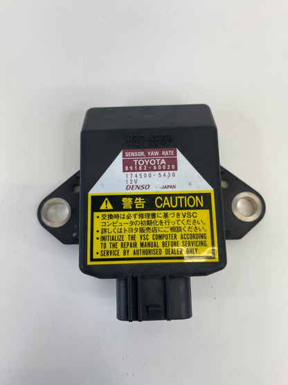 2006 2007 2008 2009 Lexus IS250 Yaw Rate Sensor Control Module 89183-60020 OEM