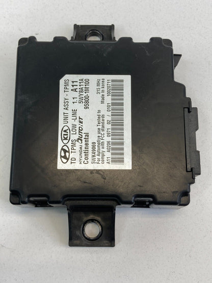 2010 Kia Forte Tire Pressure Monitor Control Module Computer TPMS 95800-1M100