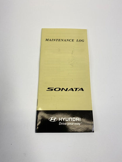 2008 Hyundai Sonata Owner's Guide Users Manual Warranty Information w/ Case OEM