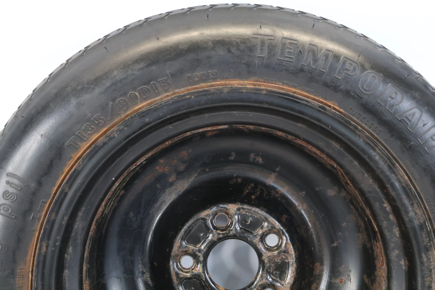 2003-2007 HONDA ACCORD COMPACT SPARE TIRE DONUT RIM WHEEL T135/90D15 100M OEM
