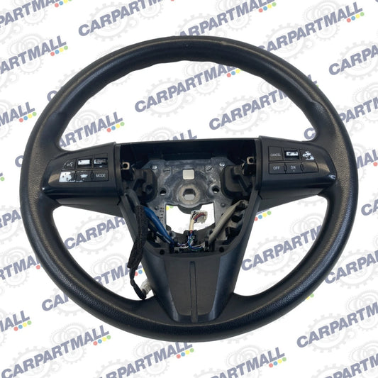 2010-2013 MAZDA3 MAZDA 3 STEERING WHEEL W/ AUDIO & CRUISE CONTROL SWITCH OEM