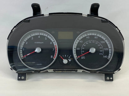 09-11 HYUNDAI ACCENT SEDAN INSTRUMENT CLUSTER SPEEDOMETER 94004-1E260 UNK MILES