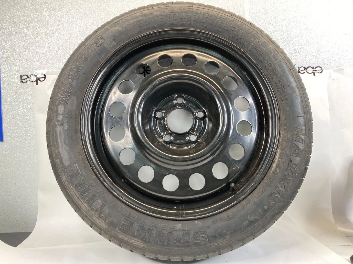 2014-2019 FORD ESCAPE SPARE TIRE WHEEL RIM COMPACT DONUT T155/70/R17 110M