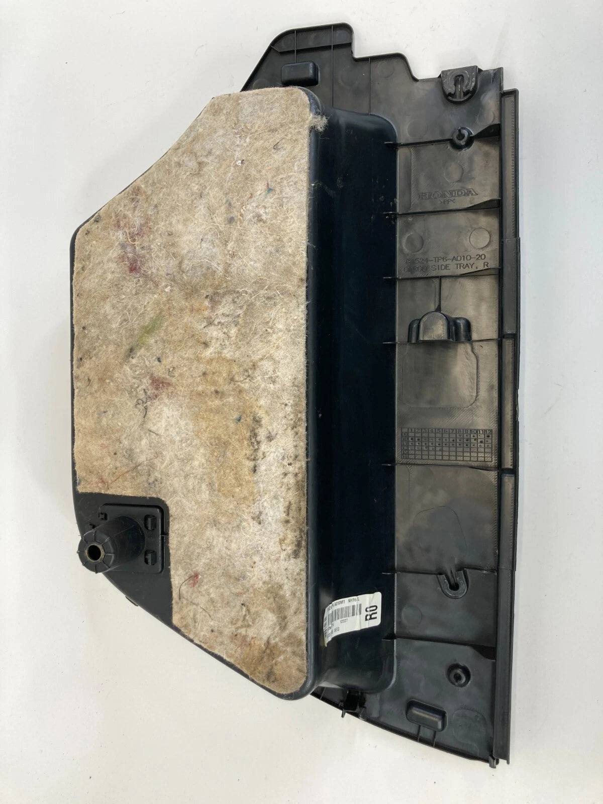 2010 2011 HONDA ACCORD CROSSTOUR RIGHT CARGO AREA SIDE TRAY 84524-TP6-A110 OEM