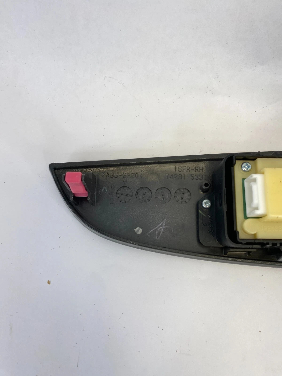 2006-2013 LEXUS IS250 FRONT RIGHT DOOR POWER WINDOW CONTROL SWITCH W / BEZEL OEM