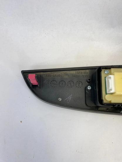 2006-2013 LEXUS IS250 FRONT RIGHT DOOR POWER WINDOW CONTROL SWITCH W / BEZEL OEM