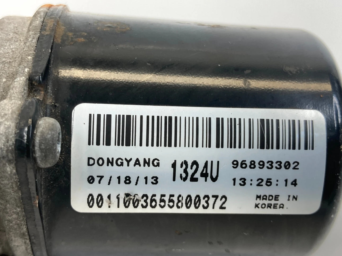 2011-2016 CHEVROLET CRUZE FRONT WINDSHIELD WIPER MOTOR ASSEMBLY OEM 96893302