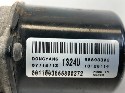 2011-2016 CHEVROLET CRUZE FRONT WINDSHIELD WIPER MOTOR ASSEMBLY OEM 96893302