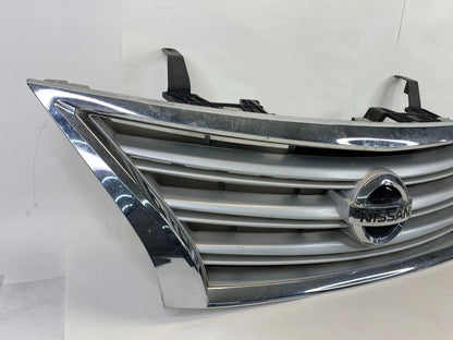 2013 2014 2015 NISSAN SENTRA FRONT UPPER CHROME GRILL GRILLE ASSY OEM