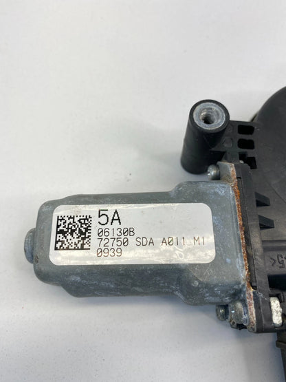 03-07 HONDA ACCORD SEDAN REAR LEFT BACK SIDE DOOR WINDOW MOTOR 72750SDAA011M1