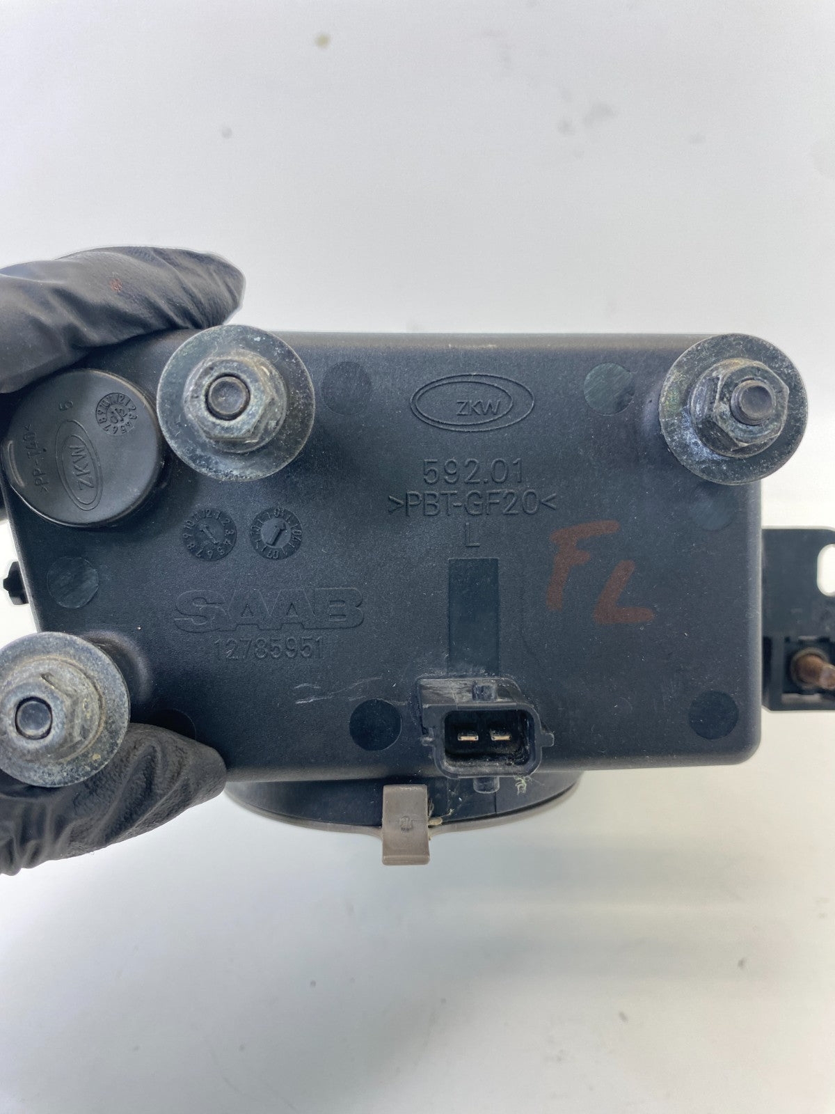 2003-2007 Saab 9-3 93 Front Left Driver Side Fog Light Lamp Assy 12785951 OEM