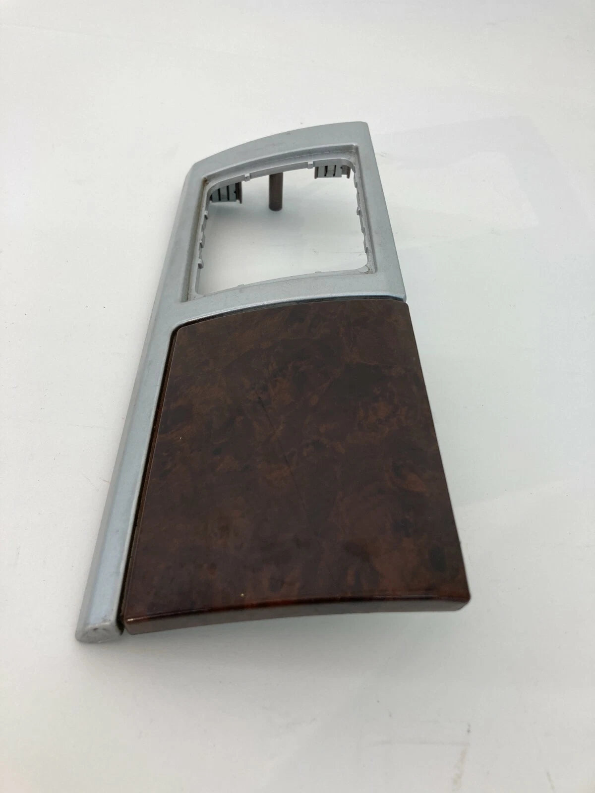 09 10 GRAND CARAVAN TOWN & COUNTRY DASH HEADLIGHT SWITCH BEZEL COVER TRIM WOOD