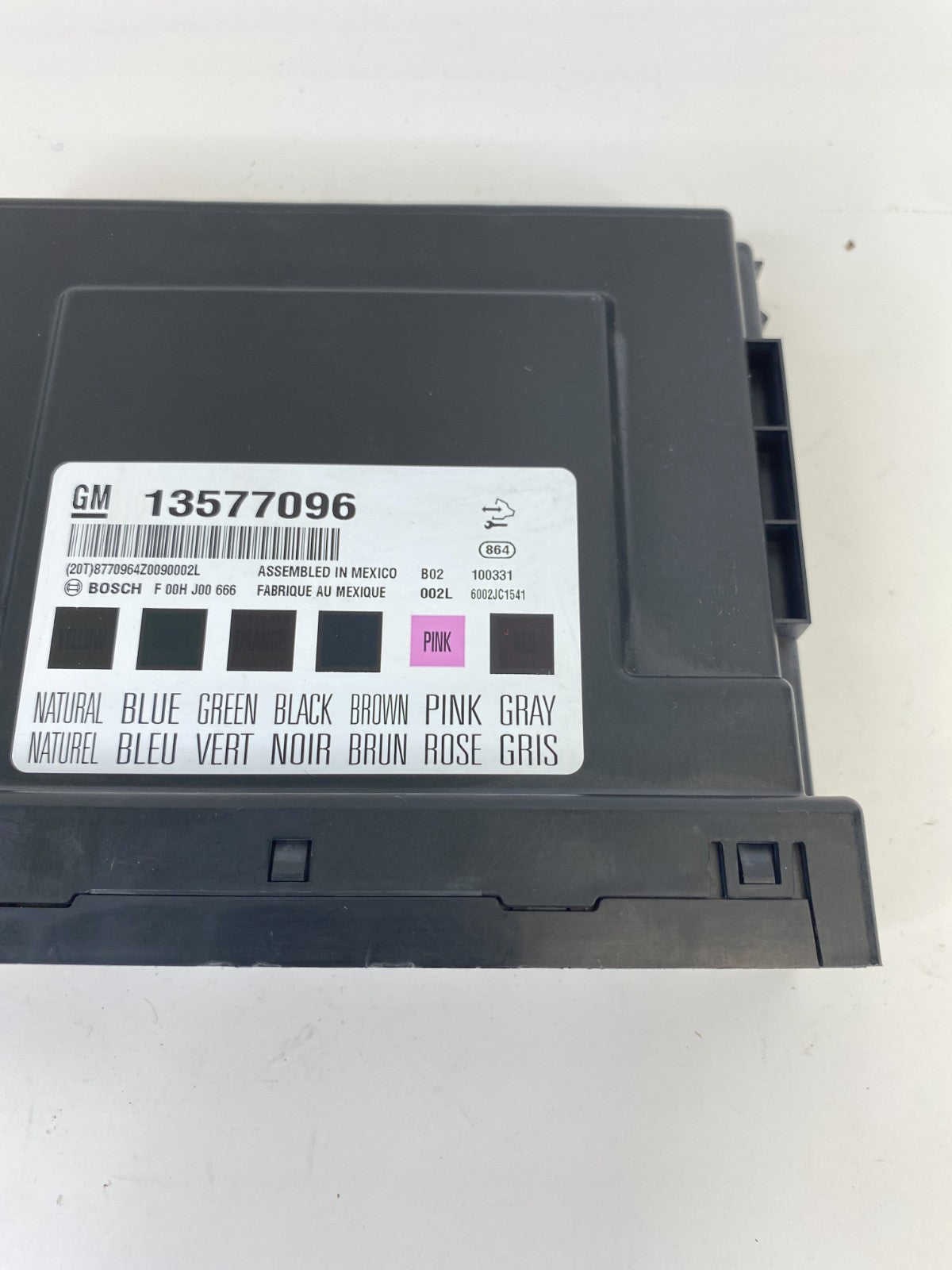 2011 Buick Regal 2011 Chevrolet Equinox 2.4L Body Control Module 13577096 OEM