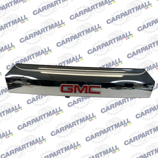 2010-2015 GMC TERRAIN TRUNK LID GARNISH LICENSE PLATE MOLDING W/ CAMERA 23333992