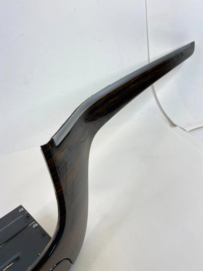 2010-2012 Hyundai Santa Fe Center Dash Lower Radio Bezel Trim Molding Woodgrain